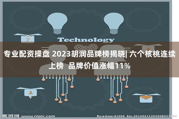 专业配资操盘 2023胡润品牌榜揭晓| 六个核桃连续上榜  品牌价值涨幅11%